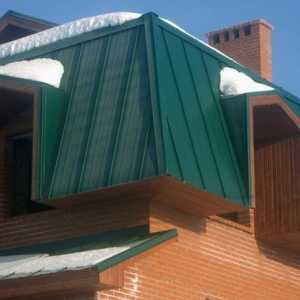 Какво е най-добрият мотика за трапецовидна ламарина покриви?