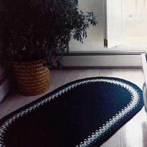 Плетен килими в дома интериор