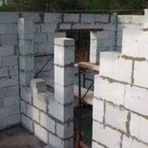 Как да се изгради баня на пяна блокове