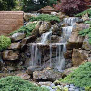 Изграждане на водопад в градината със собствените си ръце