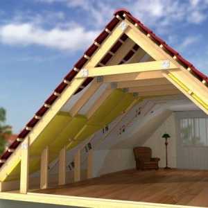 Технологията на изграждане на покривна изолация