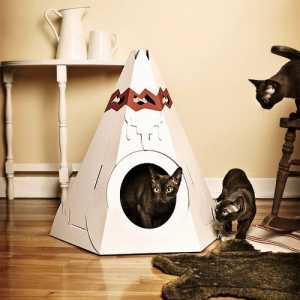 Удобни за настаняване VIP-клас дом за любимите си - къщи за котки
