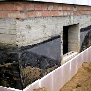Изолирайте основите на къщата